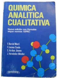Libro Quimica Analitica Cualitativa Quimica Analitica Cualitativa